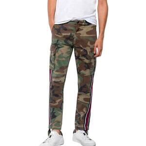 Replay Men's Chelm Cargo Pants Size W30 L38 Camouflage Side Stripe Military